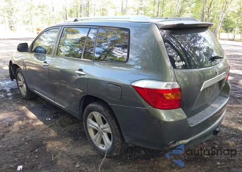 2010 Toyota Highlander Limited V6 from USA, damaged, VIN 5TDDK3EH1AS022518